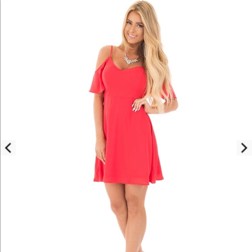 Cold Shoulder Dress